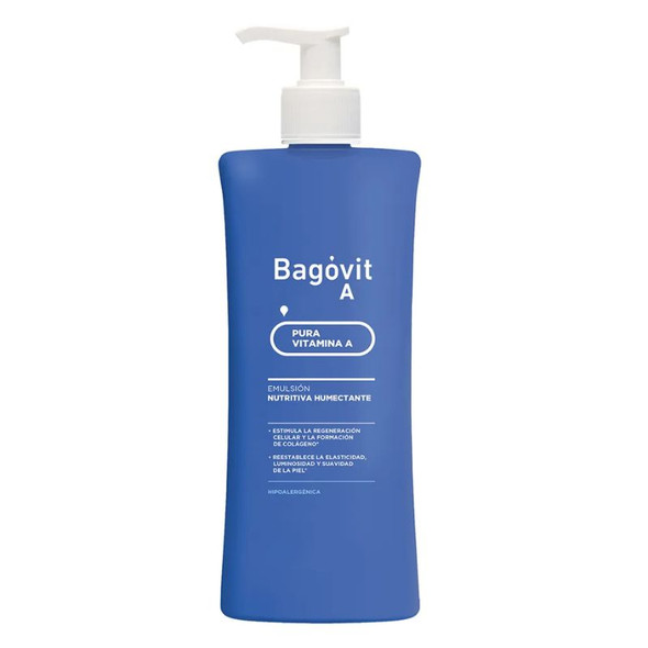 Bagóvit A Moisturizing & Nourishing Emulsion with Pure Vitamin A, 350 ml / 11.8 fl oz