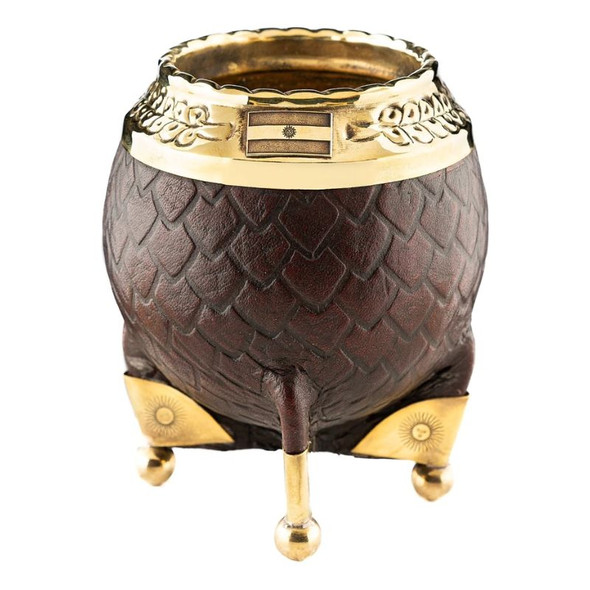 Matesur Sol de Mayo Mate Torpedo Imperial Full Bronce with Botitas