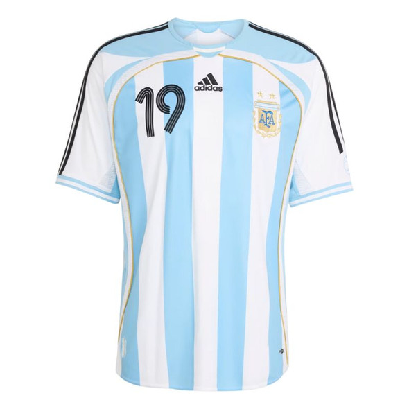 Adidas Selección Argentina MESSI 19 World Collection 2006 Home Jersey - Fan Version Climacool Camiseta MESSI 19 Colección Mundial 2006 Titular Versión Hincha Hombre