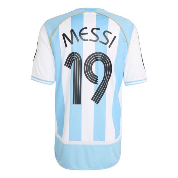 Adidas Selección Argentina MESSI 19 World Collection 2006 Home Jersey - Fan Version Climacool Camiseta MESSI 19 Colección Mundial 2006 Titular Versión Hincha Hombre