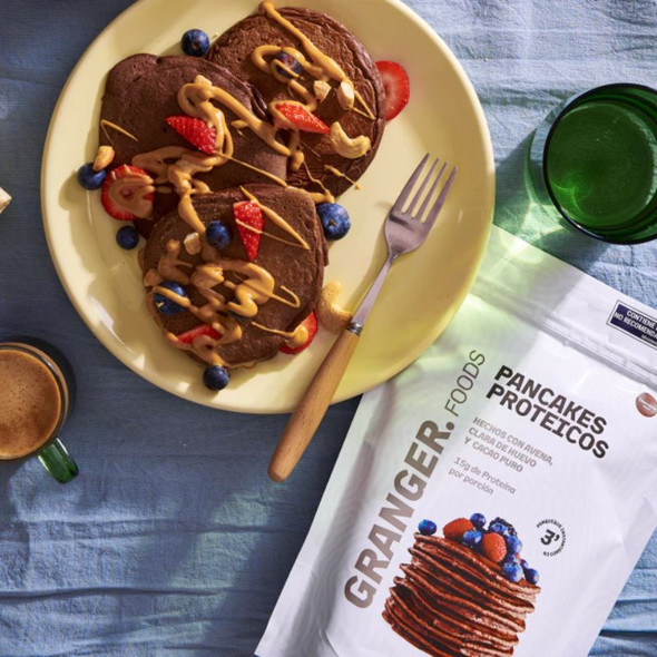 Granger Foods Chocolate Protein Pancakes, 400 g / 14.1 oz