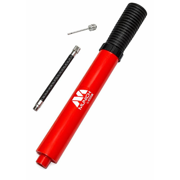 Munich Portable Double Action Ball Pump with Hose and Needle