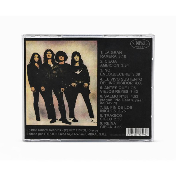 V8 El Fin De Los Inicuos CD Standard Edition