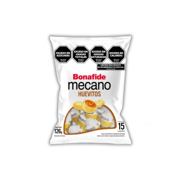 Bonafide Mecano White Chocolate Eggs with Dulce de Leche Filling, 126 g / 4.44 oz
