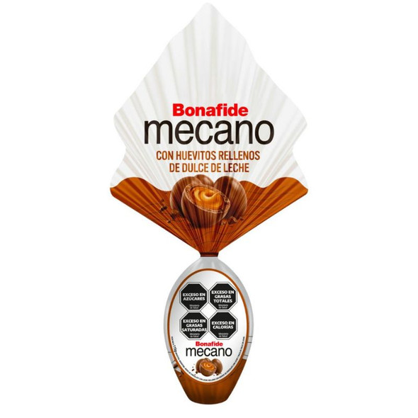 Bonafide Mecano Milk Chocolate Easter Egg with Dulce de Leche Filling, 115 g / 4.05 oz