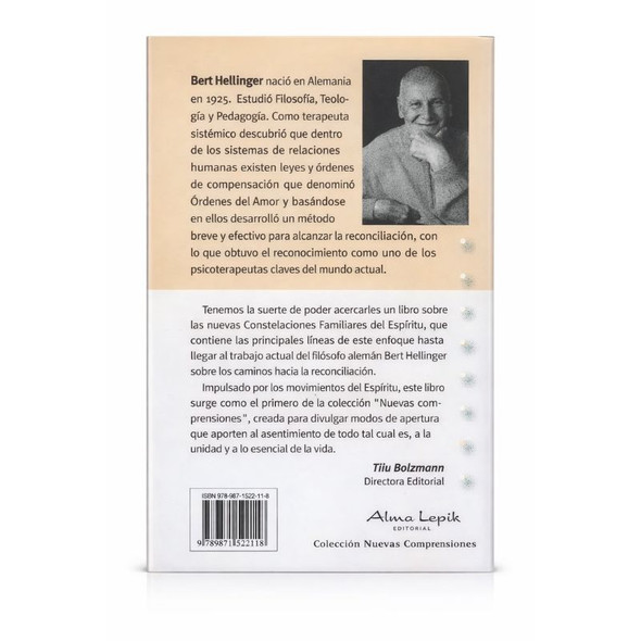Alma Lepik Constelaciones Familiares del Espíritu by Bert Hellinger – Spirituality Book (Spanish Edition)