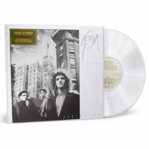 Soda Stereo Doble Vida Vinyl Record Transparent Limited Edition