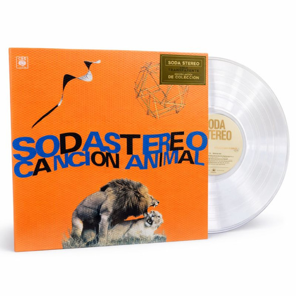 Soda Stereo Cancion Animal Vinyl Record Transparent Limited Edition