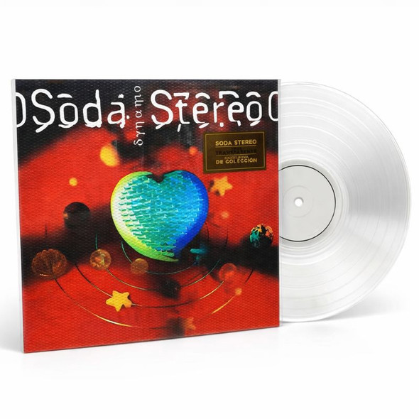 Soda Stereo Dynamo Transparent Vinyl LP Limited Edition