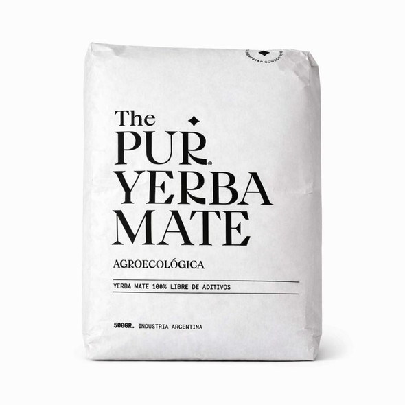 The Pur Yerba Mate Agroecológica Additive-Free, 500 g / 17.64 oz