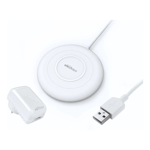 Mate Eléctrico Keeps Warm Con Base Inductiva Electric Stainless Steel Mate USB Connection Cordless Mate With Inductive Base Straw Included Cell Phone Charger Base & Yerba Bowl Packaging Yerbero 