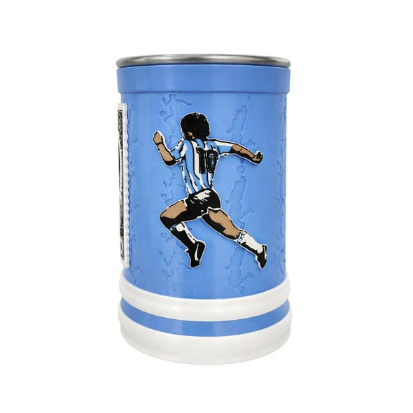 Maradona 10 3D Chop Jar with Aluminum Inner Cup, 500 ml / 16.9 oz capacity