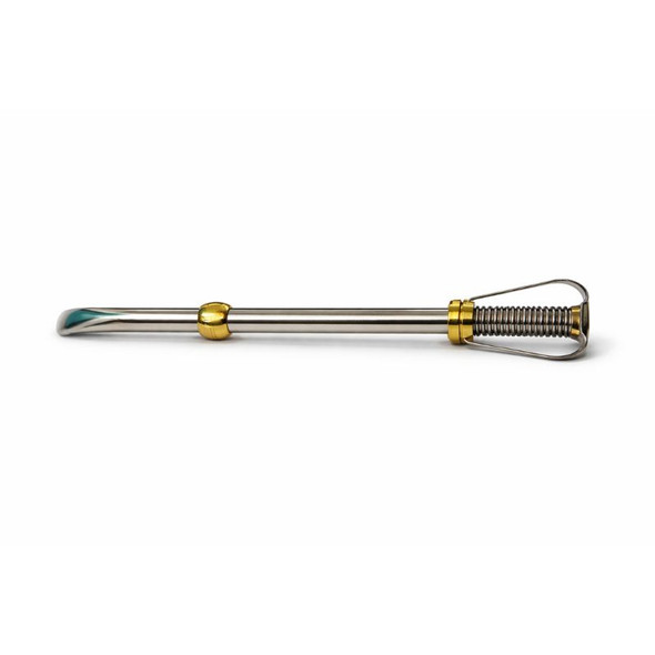 Alpaca Mate Bombilla Pico de Loro with Spring Filter and Side Support Structure, Brass Details