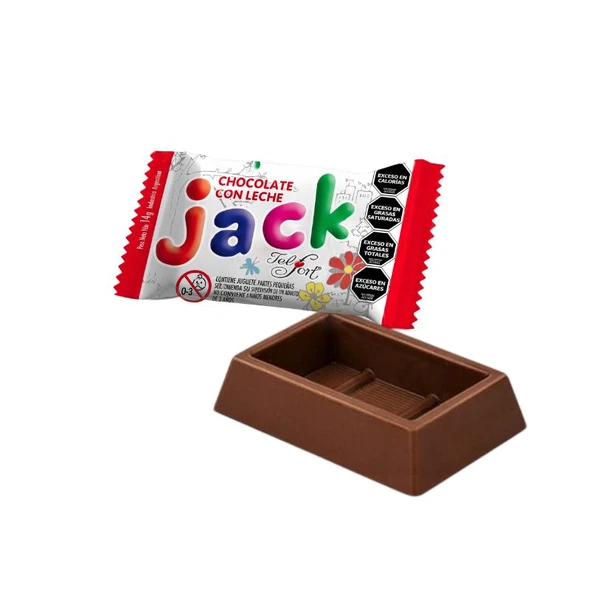 Felfort Jack Mafalda Milk Chocolate with Surprise Inside, 280 g / 9.88 oz (box of 20)