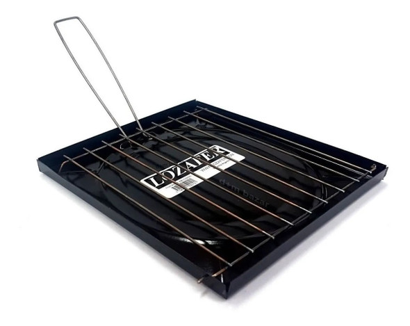 Tostador Enlozado Enameled Kitchen Grill Stovetop Toaster, 20 cm x 20 cm / 7.9" x 7.9"