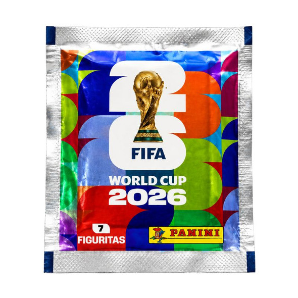 Panini FIFA World Cup 2026 – 20 Packs of Stickers, Official Licensed (Each Pack Contains 7 Stickers, 140 Total Stickers)
