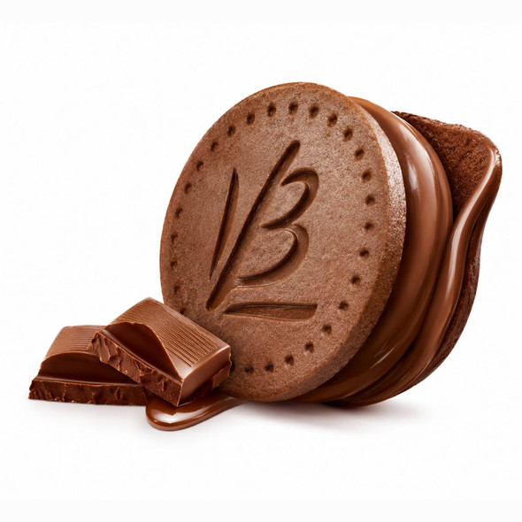 Bauducco Double Chocolate Filled Cookies, 108 g / 3.80 oz ea (pack of 3)