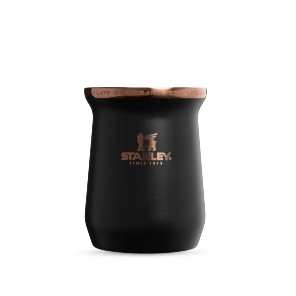 Stanley GOAT Black Mate Cup with Gold Details Messi Limited Edition by Kyma, 236 ml / 8 fl oz