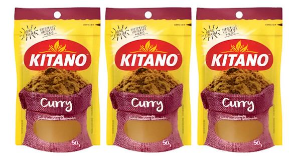Kitano Curry Seasoning Blend, 50 g / 1.76 oz (pack of 3)