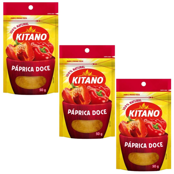 Kitano Sweet Paprika Seasoning, 10 g / 0.35 oz (pack of 3)