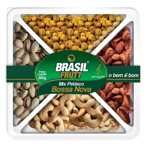 Brasil Frutt Bossa Nova Frutt Mix Dried Fruit Snack Blend, 360 g / 12.70 oz