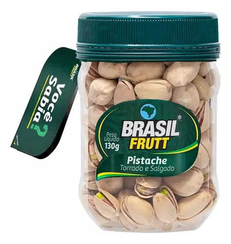 Brasil Frutt Premium Pistachios, 130 g / 4.59 oz (pack of 3)