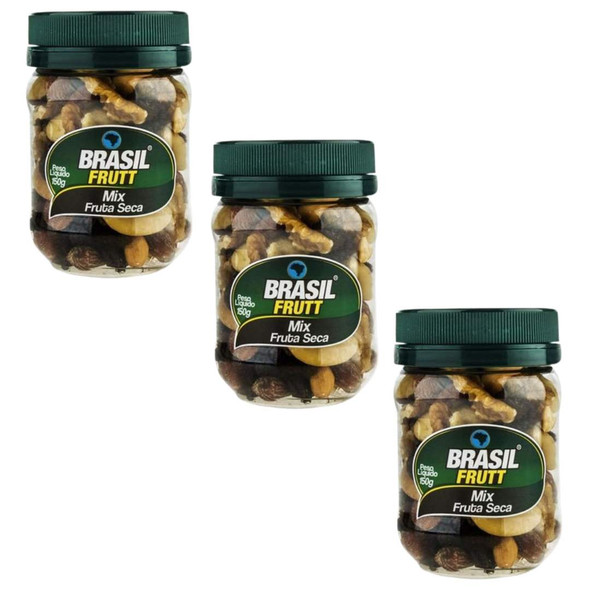 Brasil Frutt Mixed Dried Fruit Blend, 150 g / 5.29 oz (pack of 3)
