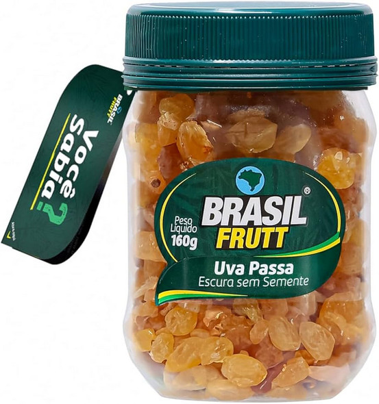 Brasil Frutt White Raisins, 160 g / 5.64 oz