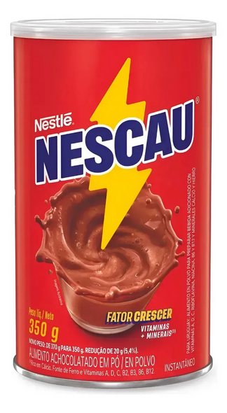 Nestlé Nescau Chocolate Drink Mix Powder, 350 g / 12.35 oz
