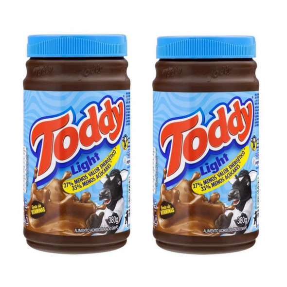 Toddy Light Chocolate Drink Mix Powder, 380 g / 13.40 oz (pack of 2)