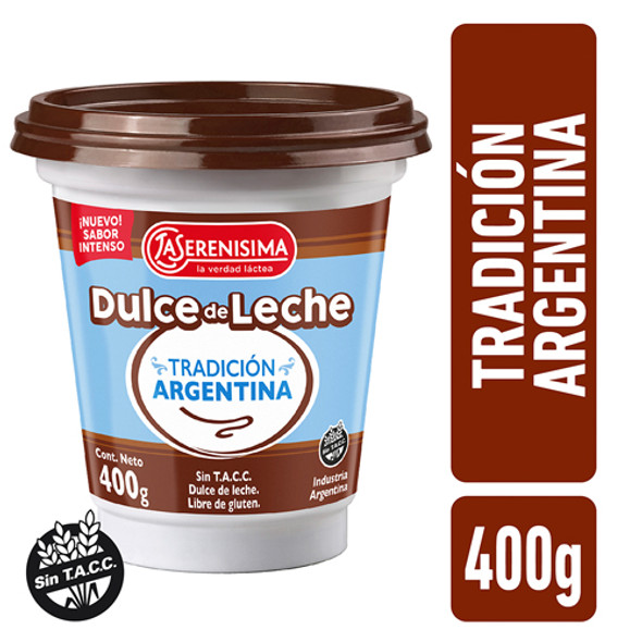 dulce de leche tradicion argentina 400g