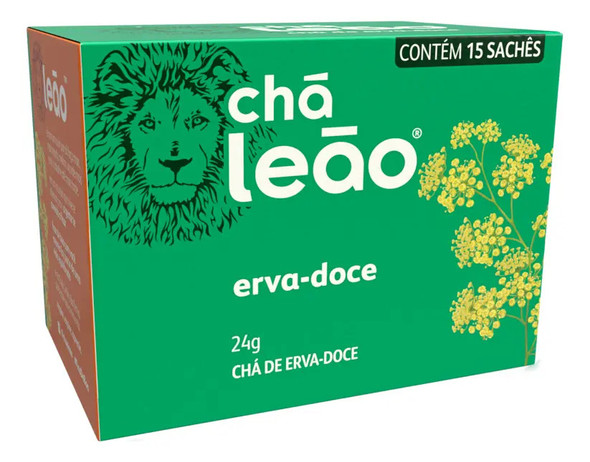 Leao Erva Doce Fennel Herbal Tea, 24 g / 0.85 oz (pack of 3)