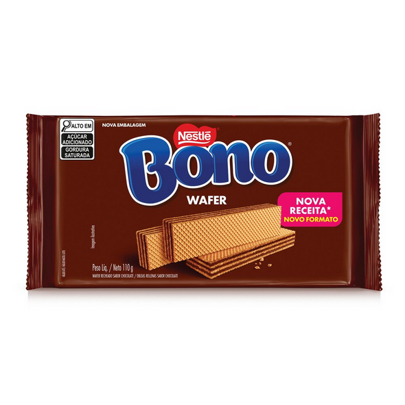 Bono Chocolate Wafer Cookies, 110 g / 3.88 oz (pack of 6)