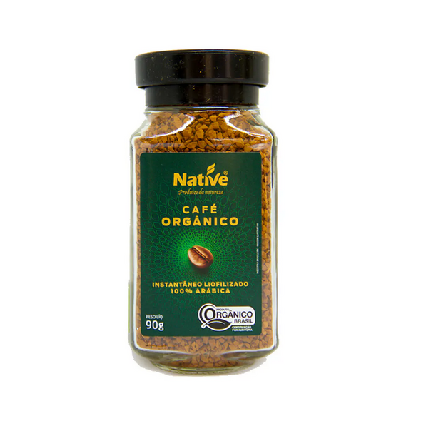 Native Organic Freeze-Dried Instant Coffee, 90 g / 3.17 oz (pack of 3)
