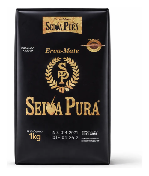 Seiva Pura Premium Nativa Vacuum-Packed Chimarrão Yerba Mate, 1 kg / 35.27 oz