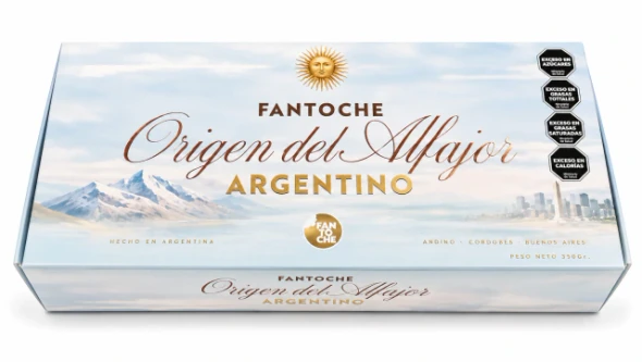 Fantoche Origen del Alfajor Argentino Buenos Aires, Cordobés & Andino Alfajores, 350 g / 12.35 oz (Box of 6)