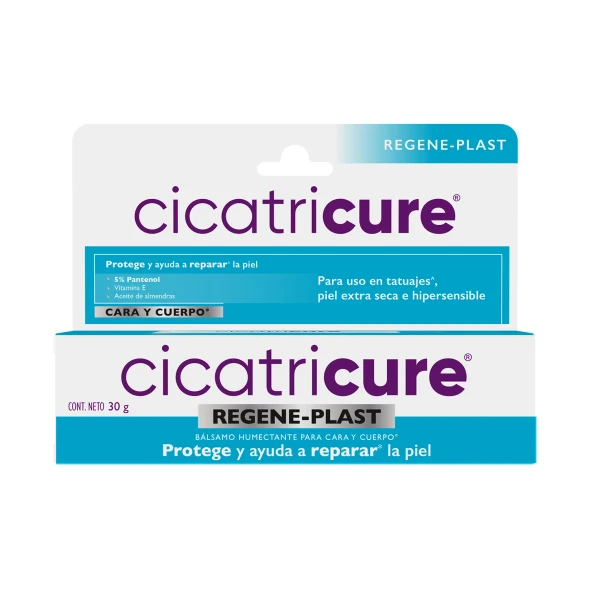 Cicatricure Regene-Plast Moisturizing Balm for Face and Body, 30 g / 1.06 oz