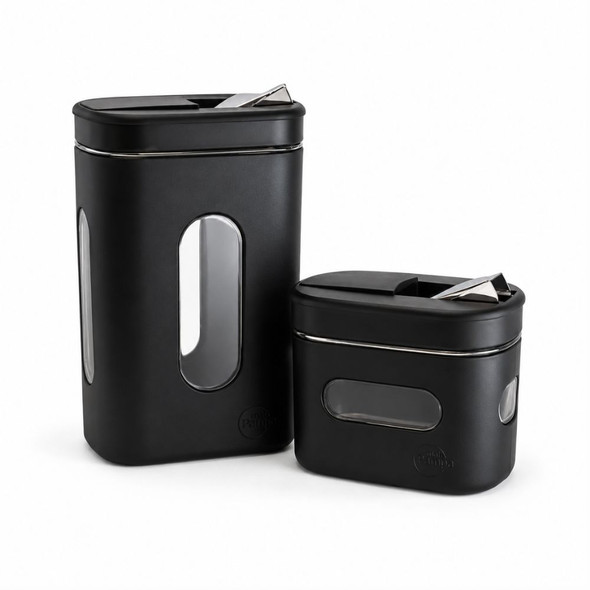 Mate Pampa Pampera Traditional Yerba Mate & Sugar Canister Set - 2 Pieces (Various Colors Available)