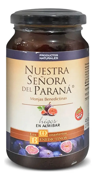 Nuestra Señora del Paraná Fig Preserves in Syrup Gluten Free 450 g / 15.87 oz