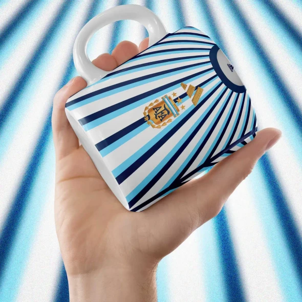 Ceramic Mug Argentina World Cup 2026 Training Jersey Design
