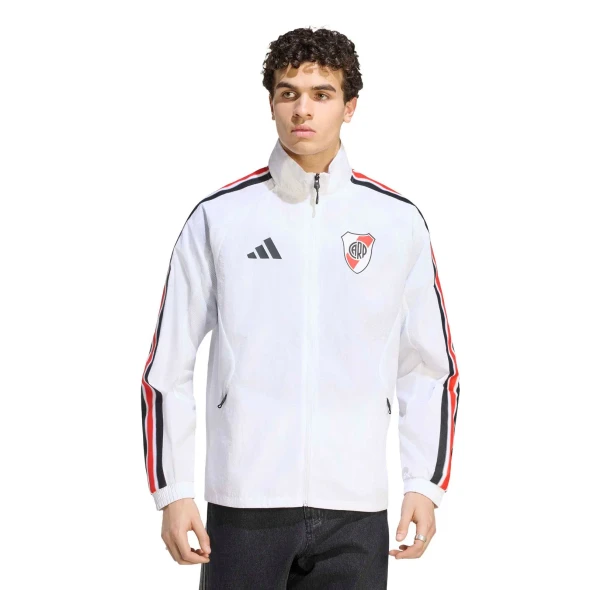 Adidas River Plate Home Anthem Jacket White 26/27