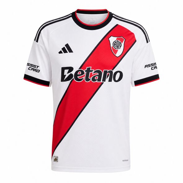Adidas River Plate Home Jersey 26/27 – Fan Version AEROREADY for Men