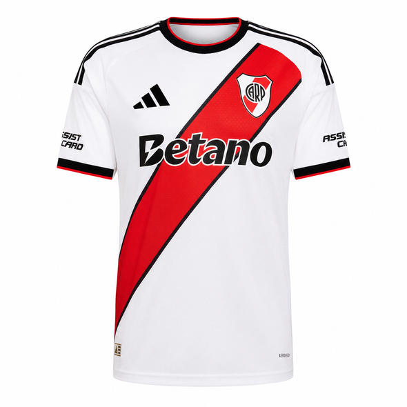 Adidas River Plate Home Jersey 26/27 – Player Version AEROREADY for Men