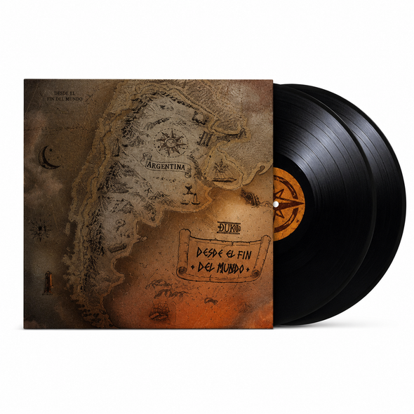 Duki Desde el Fin del Mundo Double Vinyl Record Album, 2 Vinyl Records + Poster