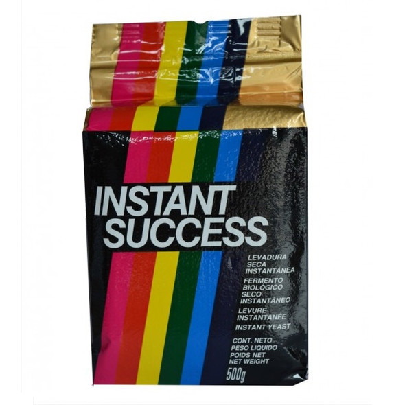 Instant Success by Lesaffre Levadura Seca Instanánea Dry Instant Yeast Active Yeast Homemade & Profesional Baking, 500 g / 1.1 lb 