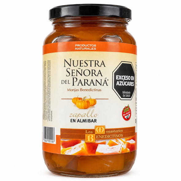 Nuestra Señora del Paraná Zapallo en Almíbar Pumpkin in Syrup, 450 g / 15.87 oz