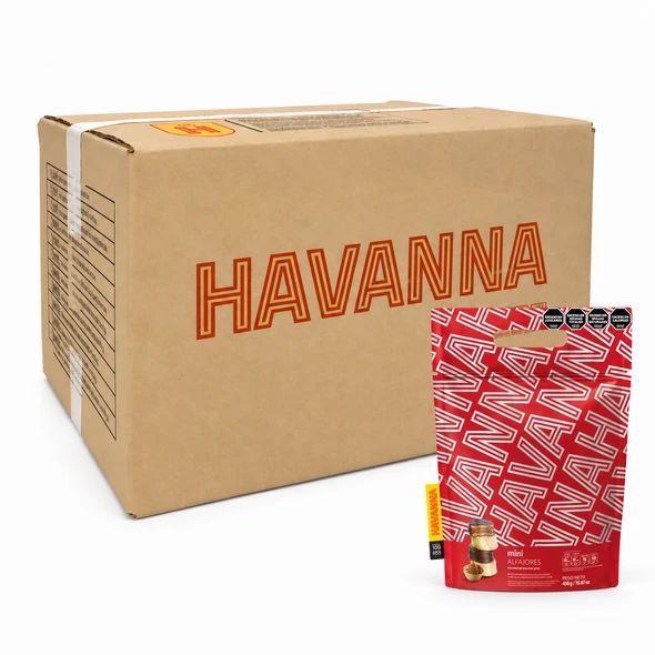 Havanna Mini Chocolate Alfajores Wholesale, 475 g / 16.76 oz ea (bulk of 12 displays)