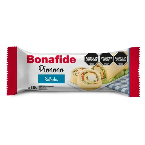 Bonafide Pionono Salado Savory Salty Roll, 180 g / 6.4 oz (bulk of 12)