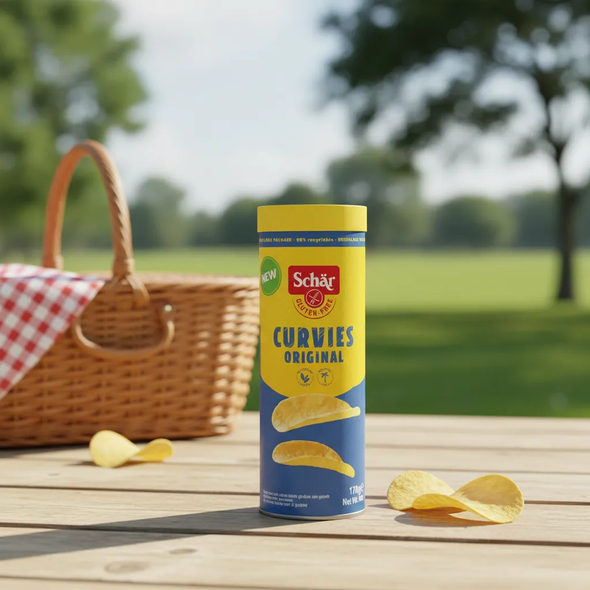 Schar Gluten Free Original Potato Snack, Baked & Crispy, 170 g / 6 oz (pack of 3)