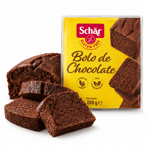 Schar Gluten Free Chocolate Cake, Lactose Free, 200 g / 7.05 oz